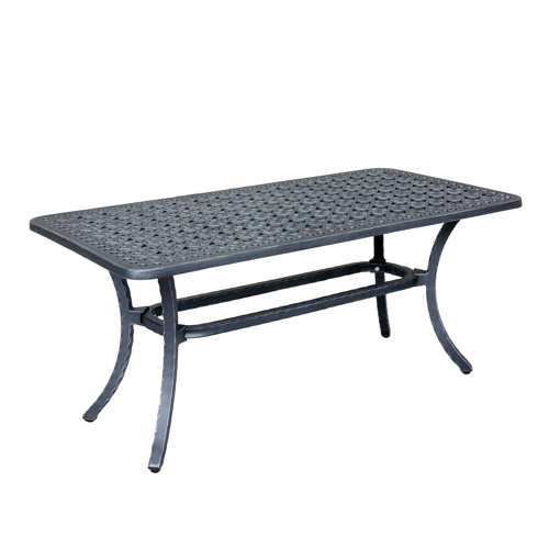 Three Posts™ Jerseyville Metal Outdoor Coffee Table Wayfair